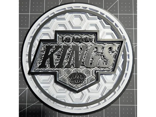 Los Angeles Kings Wall Art Or Display 3D printed Dimensional Mosaic