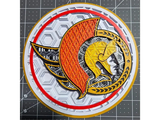 Ottawa Senators Wall Art Or Display 3D printed Dimensional Mosaic