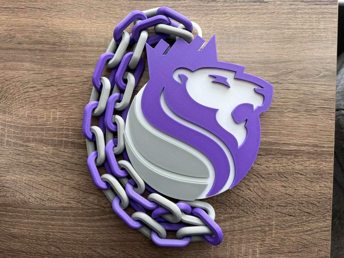 Sacramento Kings Oversized Necklace, Pendant