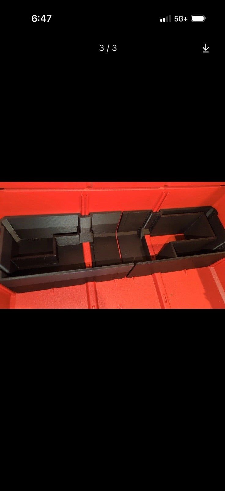 Custom-Fit Organizer Insert for Milwaukee M12 PVC Pipe Shear (2470-20)