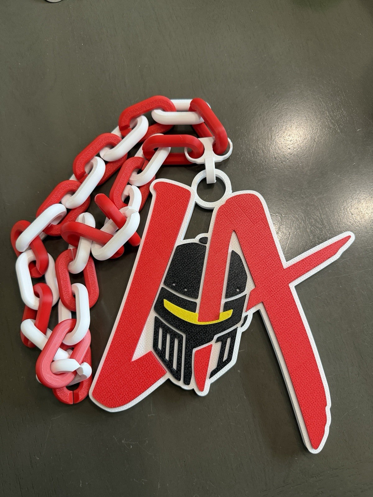 LA Knight WWE Extra Large Hype Chain Necklace Wrestling Free Shipping