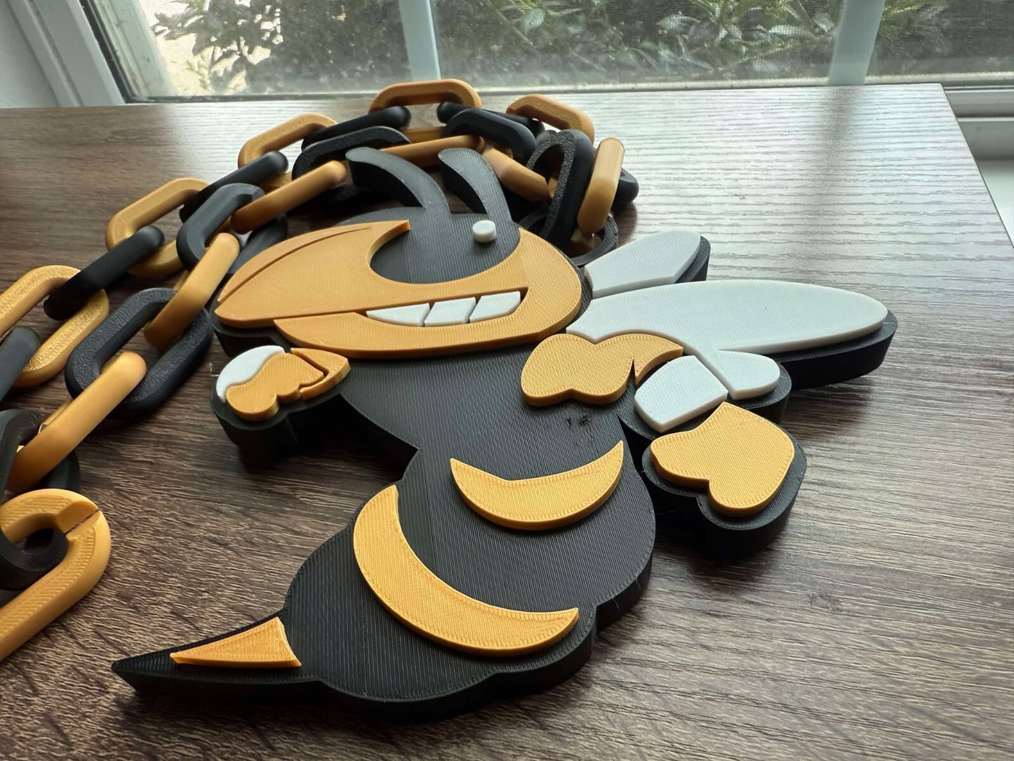 Georgia Tech Yellow Jackets V2 Oversized Necklace, Hype Chain [Made To Order]