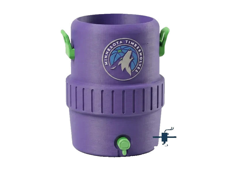 Minnesota Timberwolves Koozie 3D Printed 12 Oz Cans