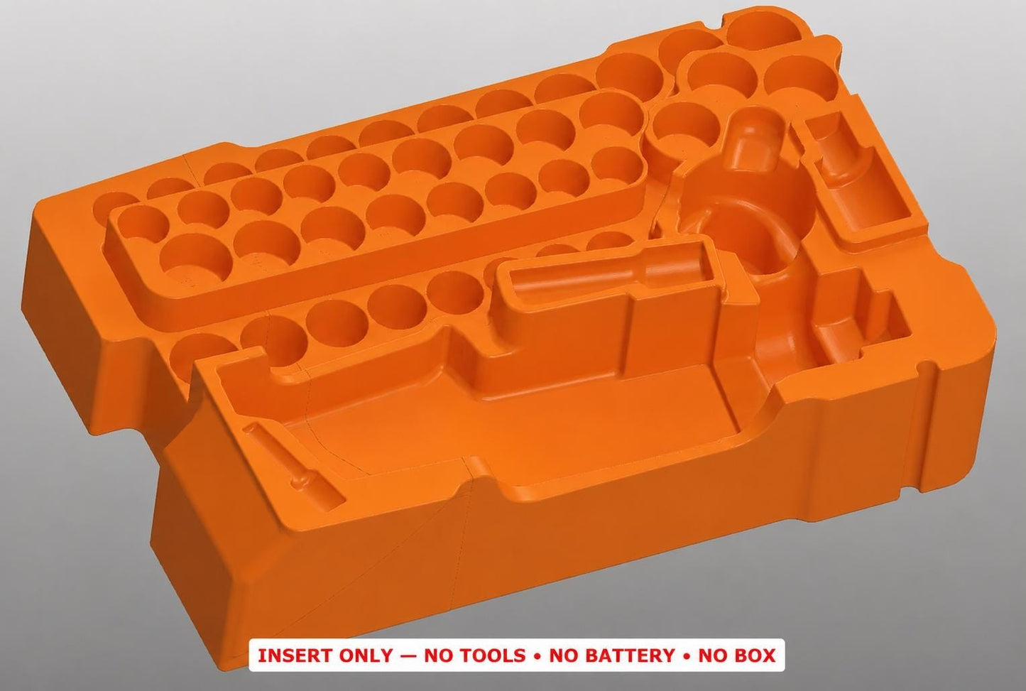 Milwaukee Packout Insert for M12 Fuel 3/8 in. High Speed Ratchet + 43pc Socket