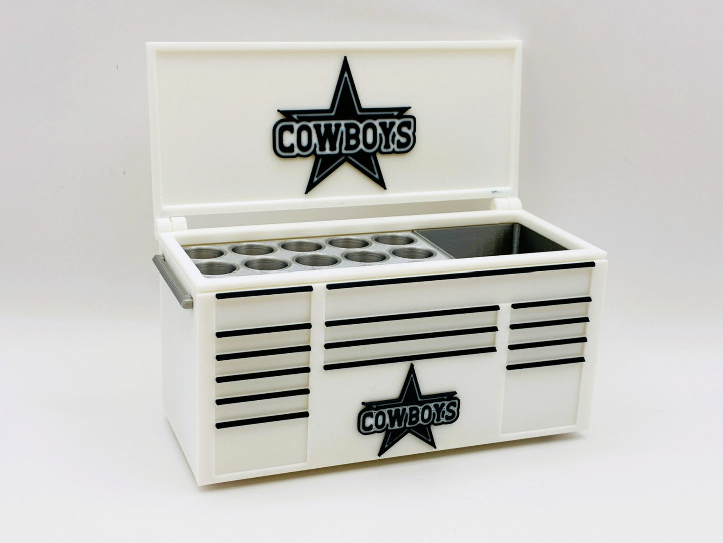 Cowboys Mini Toolbox Pen Holder – Desk Organizer Gift