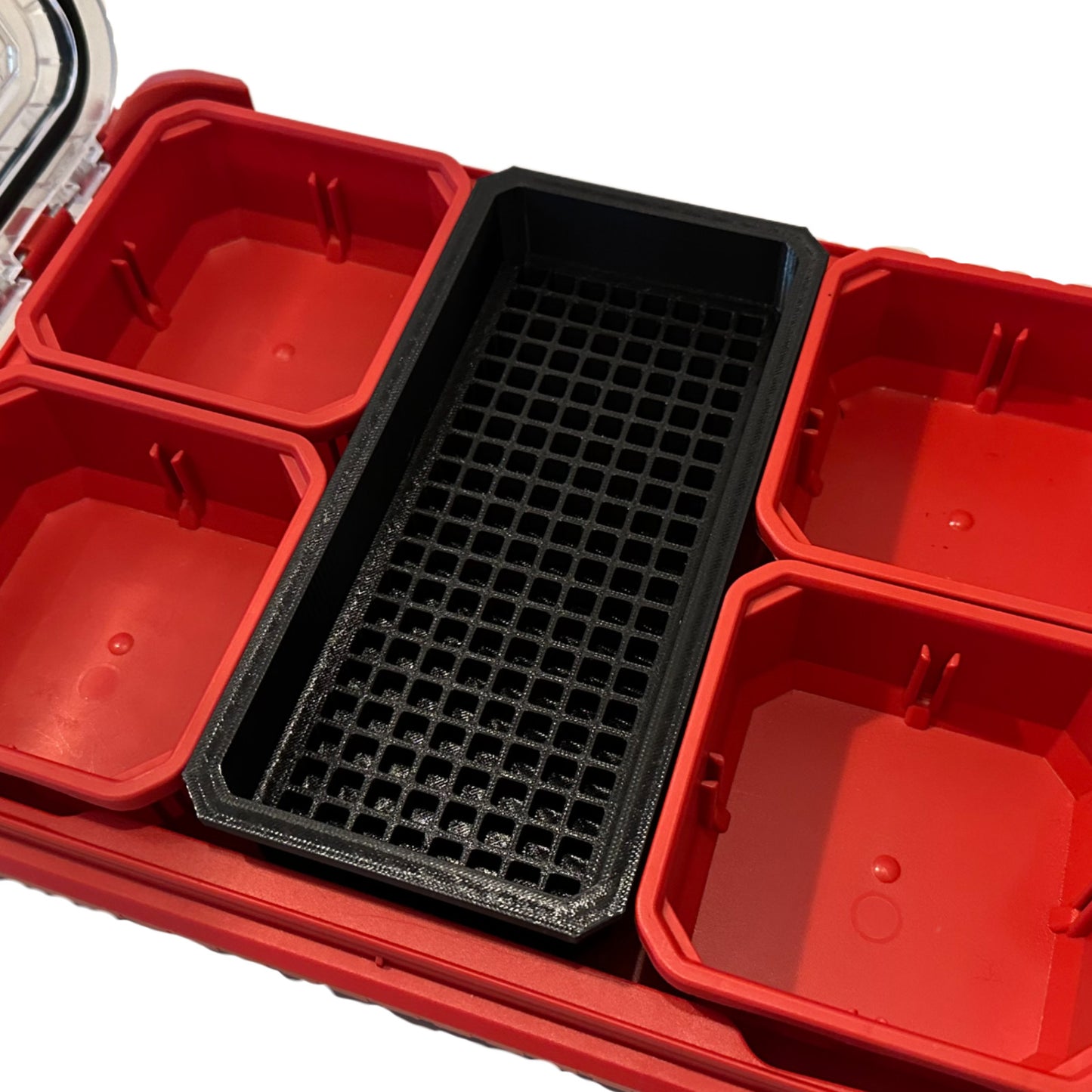 Impact bit holder insert for Milwaukee PACKOUT Low Profile Organizers (160 bit)