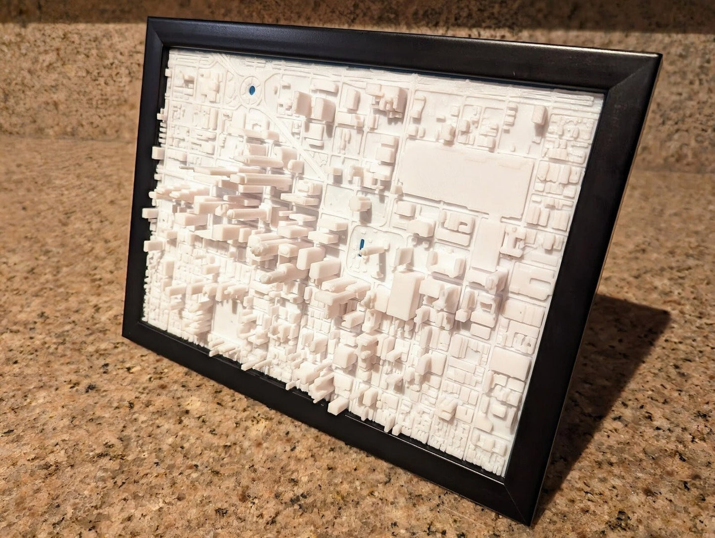 Philadelphia PA USA 3D City Map