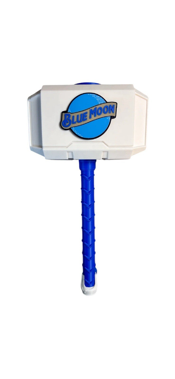 Blue Moon Beer Mjolnir Thor's Hammer. Life Size  3D Printed Fan Art