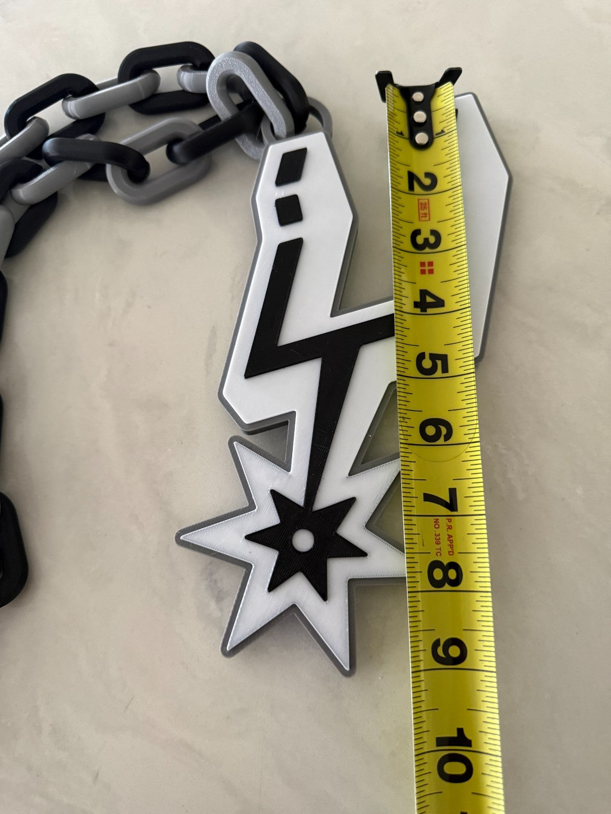 San Antonio Spurs Oversized Necklace, Pendant, Chain