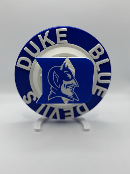 Duke University Spinner Desk Display