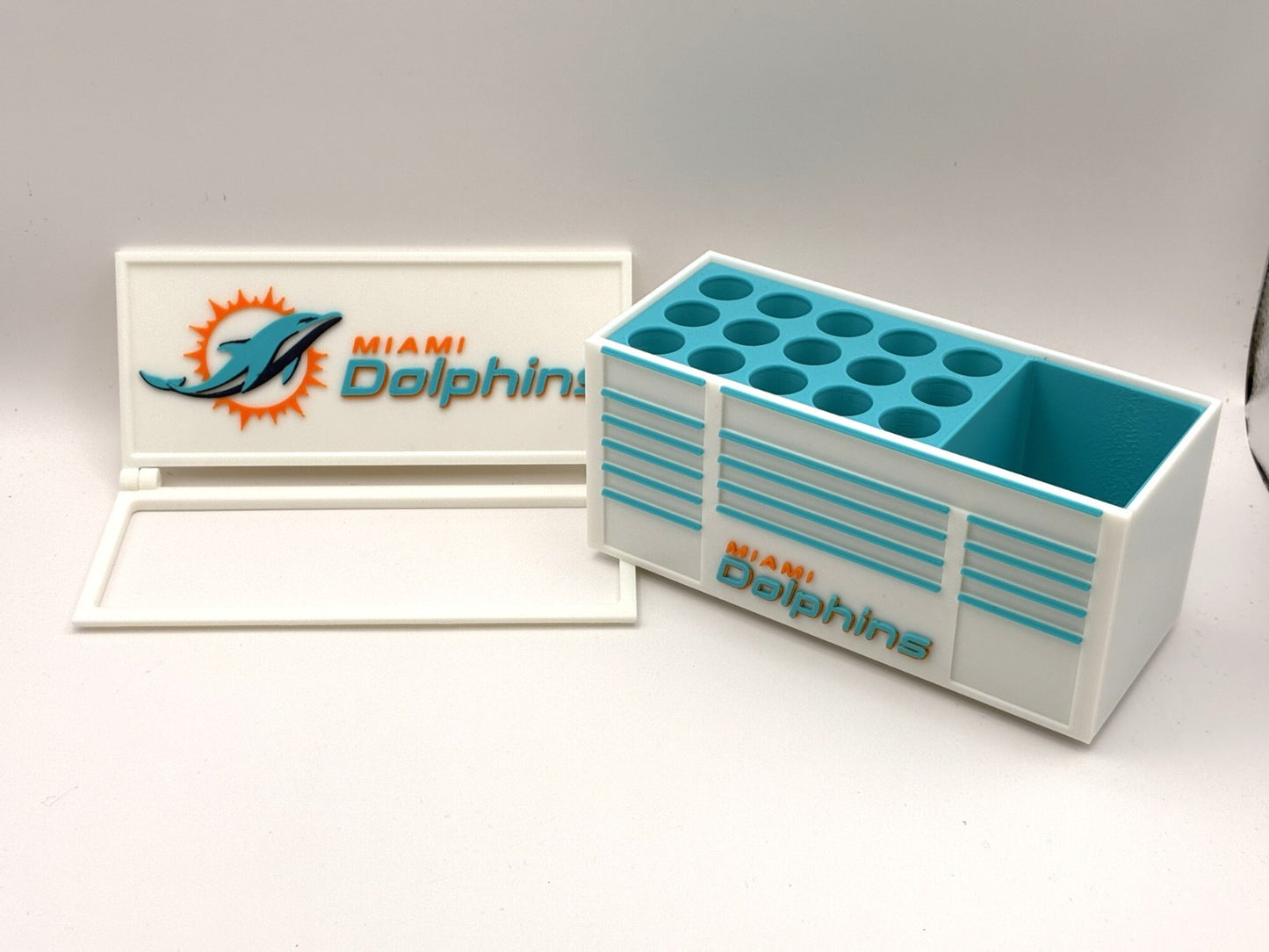 Sports Fan Inspired Mini Toolbox Pen Holder – Desk Organizer Gift
