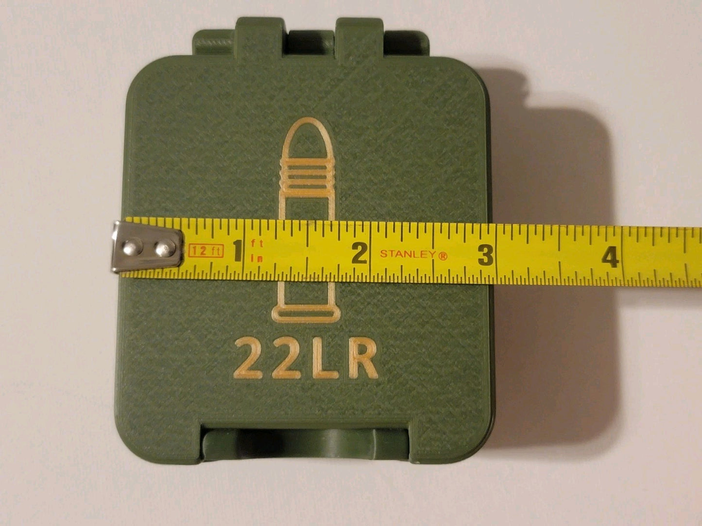 Pick 2 Mini Ammo Boxes 22lr 25acp 32acp 9mm 40 45 Cans Storage Olive green Black