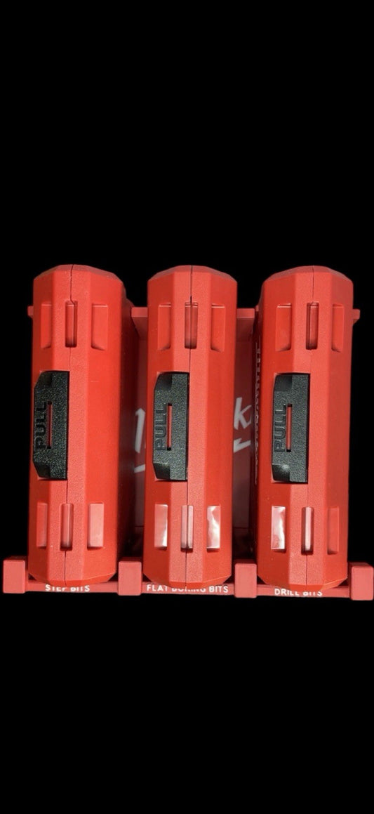 Milwaukee Packout Bit Case Wall Storage