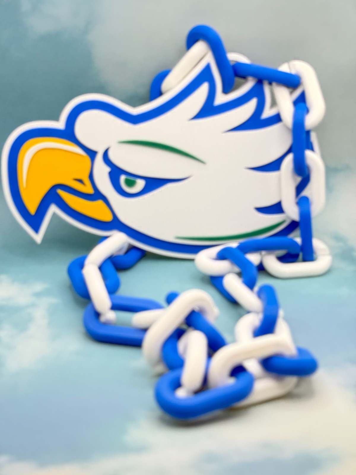 Florida Gulf Coast Eagles Oversized Fan Necklace, Hype Chain