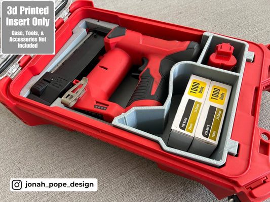Jonah Pope Insert for Milwaukee Packout & M12 23GA Pin Nailer (Insert Only)