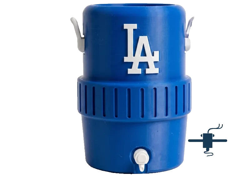 Los Angeles Dodgers Koozie 3D Printed 12 Oz Cans