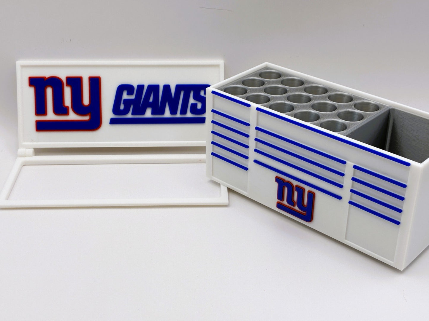 Mini Toolbox Pen Holder – Football Team Inspired Desk Organizer – Gift for Spor