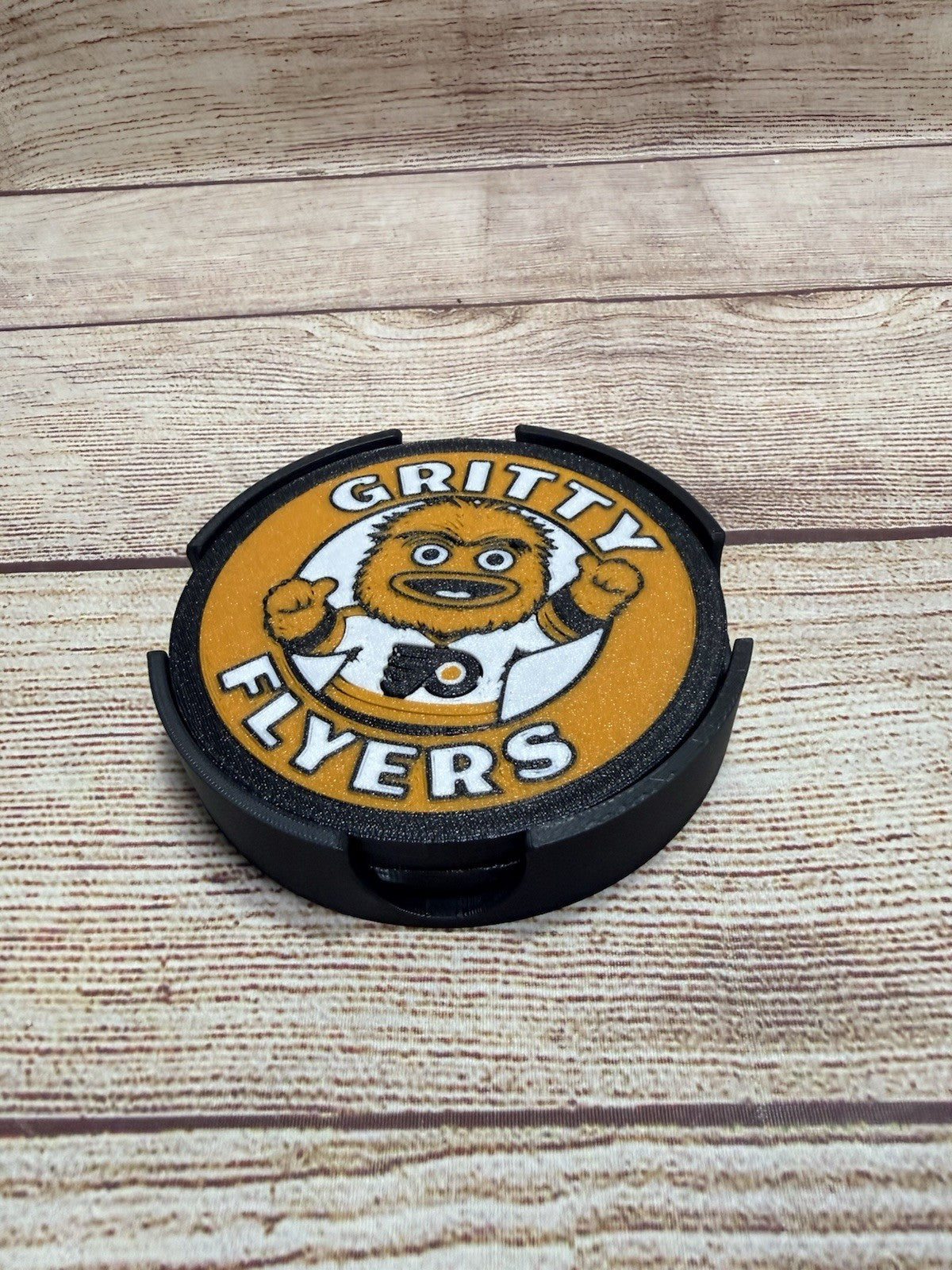 Philadelphia Flyers Custom Drink Coasters With Holder 4 Coasters Updated W New