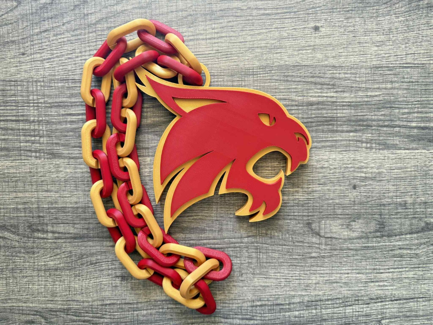 Texas State Bobcats Oversized Necklace, Hype Chain
