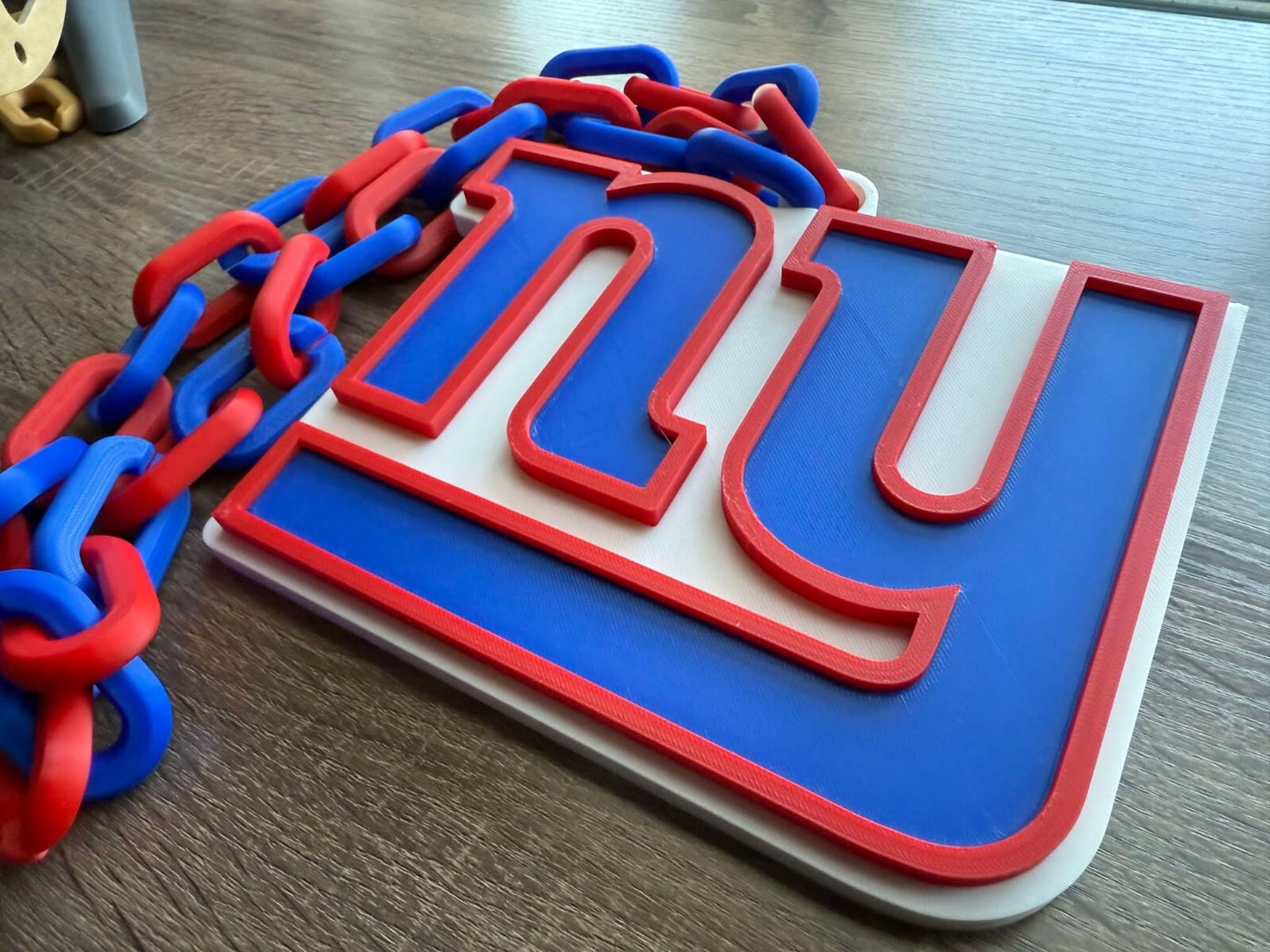 New York Giants Oversized Necklace, Pendant