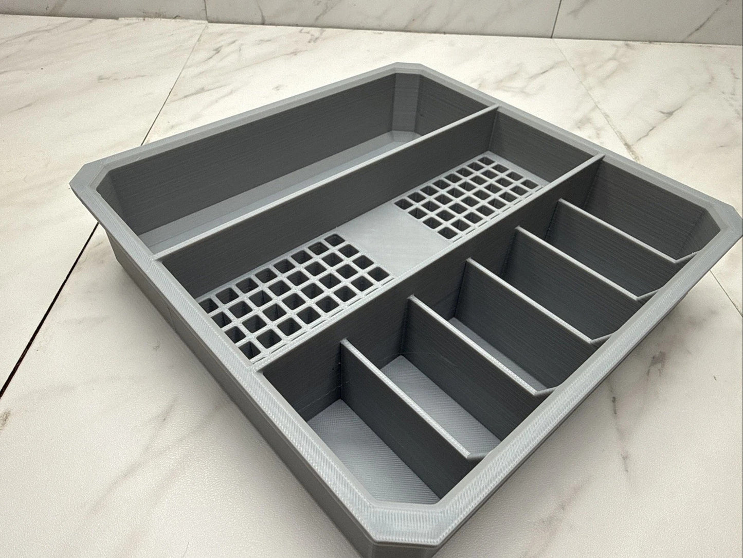 Milwaukee PACKOUT Low Profile Storage Bin Organizer Insert (Insert Only) GRAY