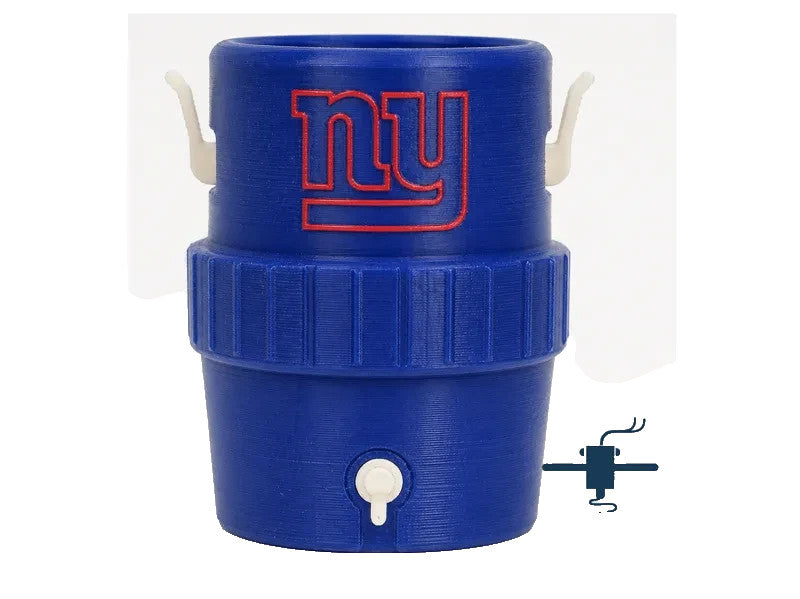 New York Giants Koozie 3D Printed 12 Oz Cans