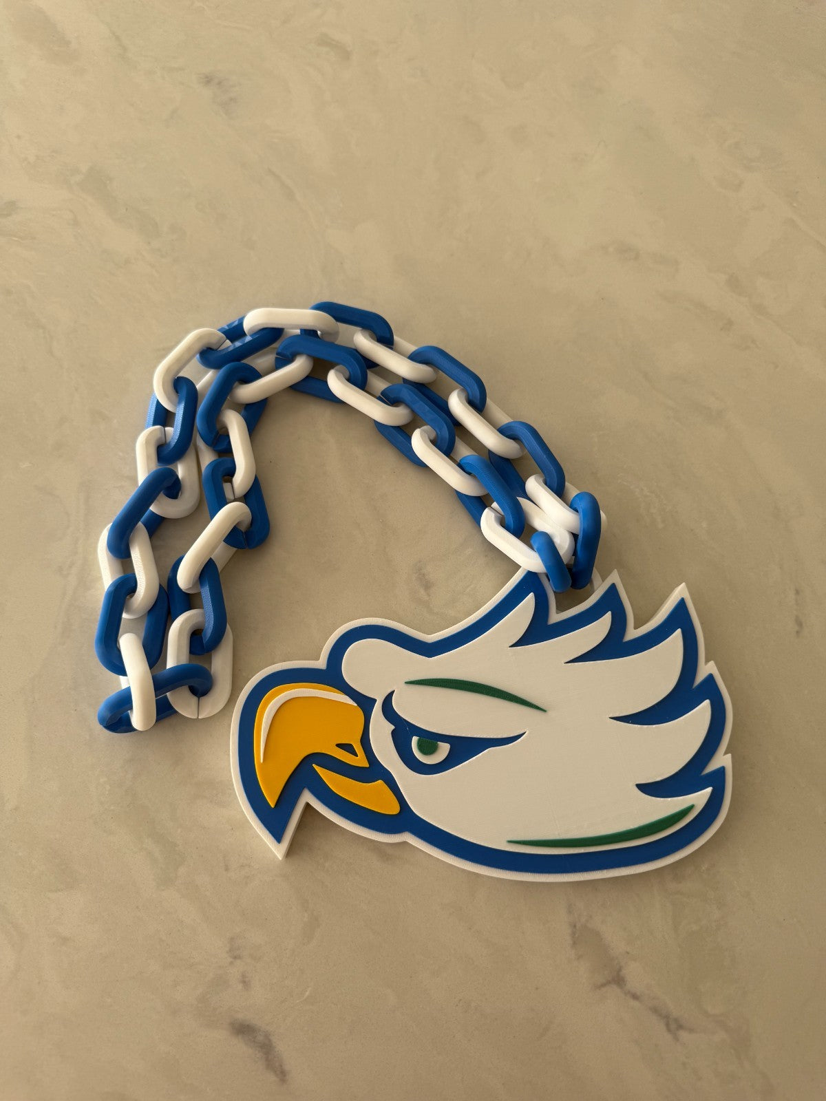 Florida Gulf Coast Eagles Oversized Fan Necklace, Hype Chain