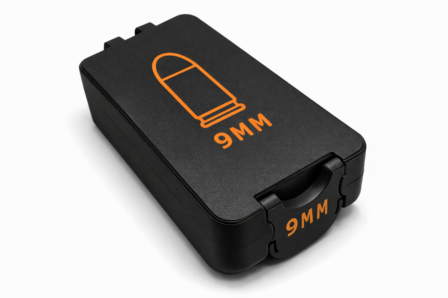 9mm Ammo Box – 50 Rounds - Snap Close Storage Box | Fully Customizable