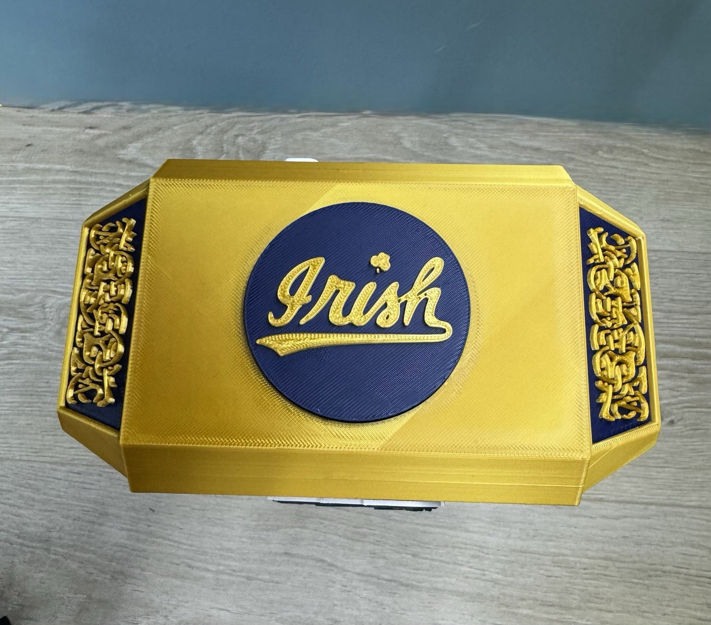 Notre Dame University Fighting Irish Thor Hammer & Rock Unique Fan Gift Man Cave