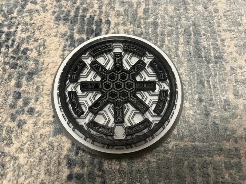 Star Wars Themed Wall Art Or Display 3D printed Dimensional Mosaic