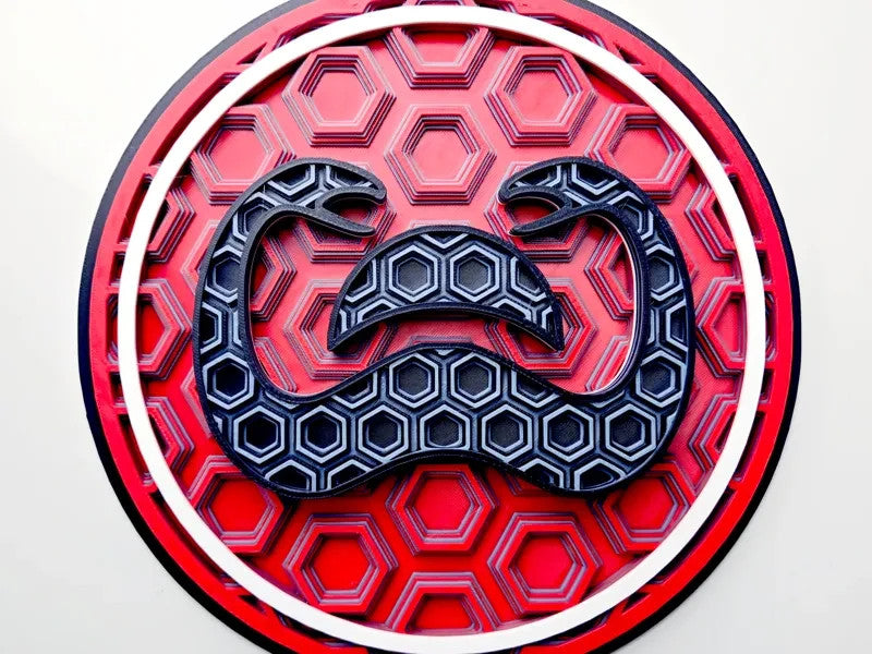 Conan The Barbian Wall Art Or Display 3D printed Dimensional Mosaic