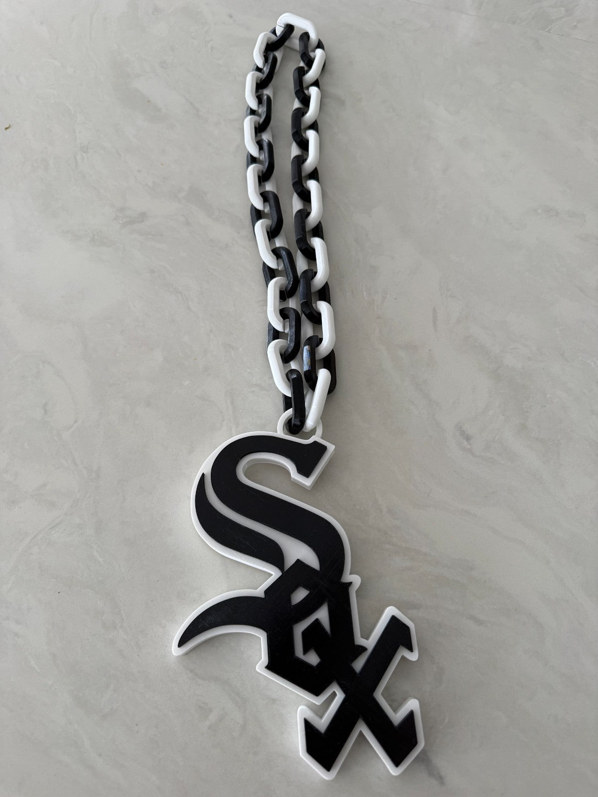 Chicago White Sox Oversized Chain Necklace "Winning Ugly"