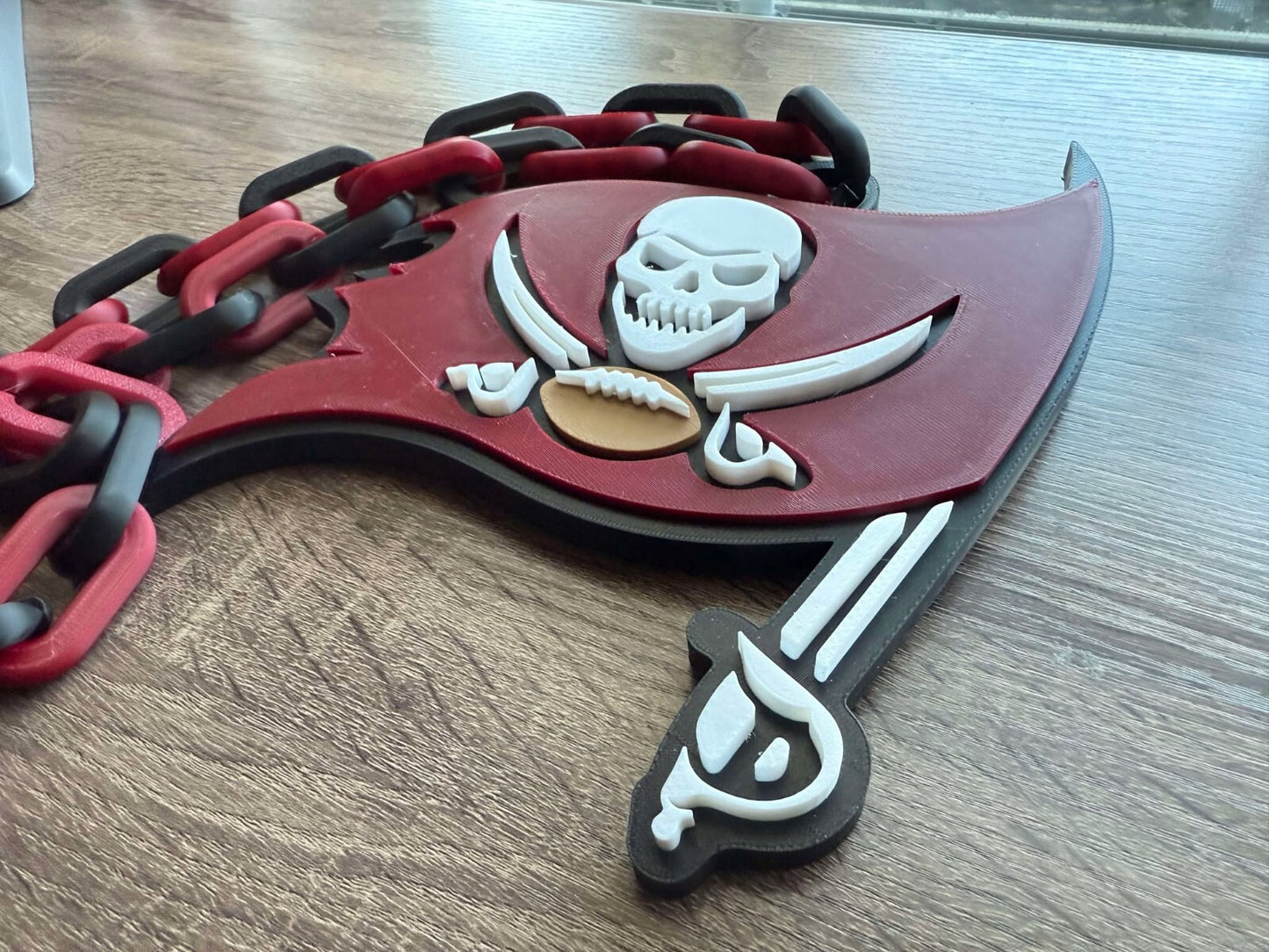 Tampa Bay Buccaneers Oversized Sports Chain, Necklace Hype Chain [Made To Order]