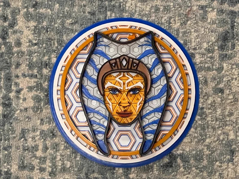 Star Wars Themed Wall Art Or Display 3D printed Dimensional Mosaic