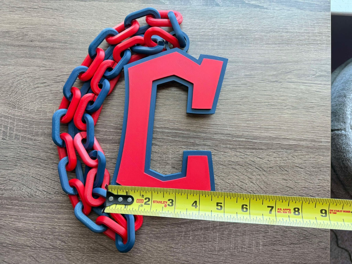 Cleveland Guardians Oversized Necklace, Pendant