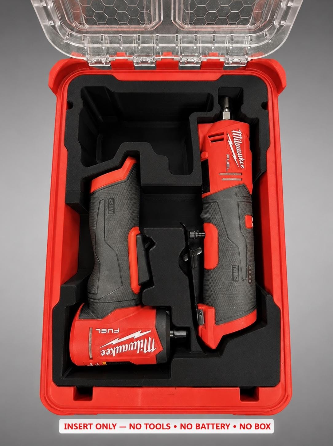 Milwaukee Packout Insert for GEN 2 Right Angle & Straight Die Grinder