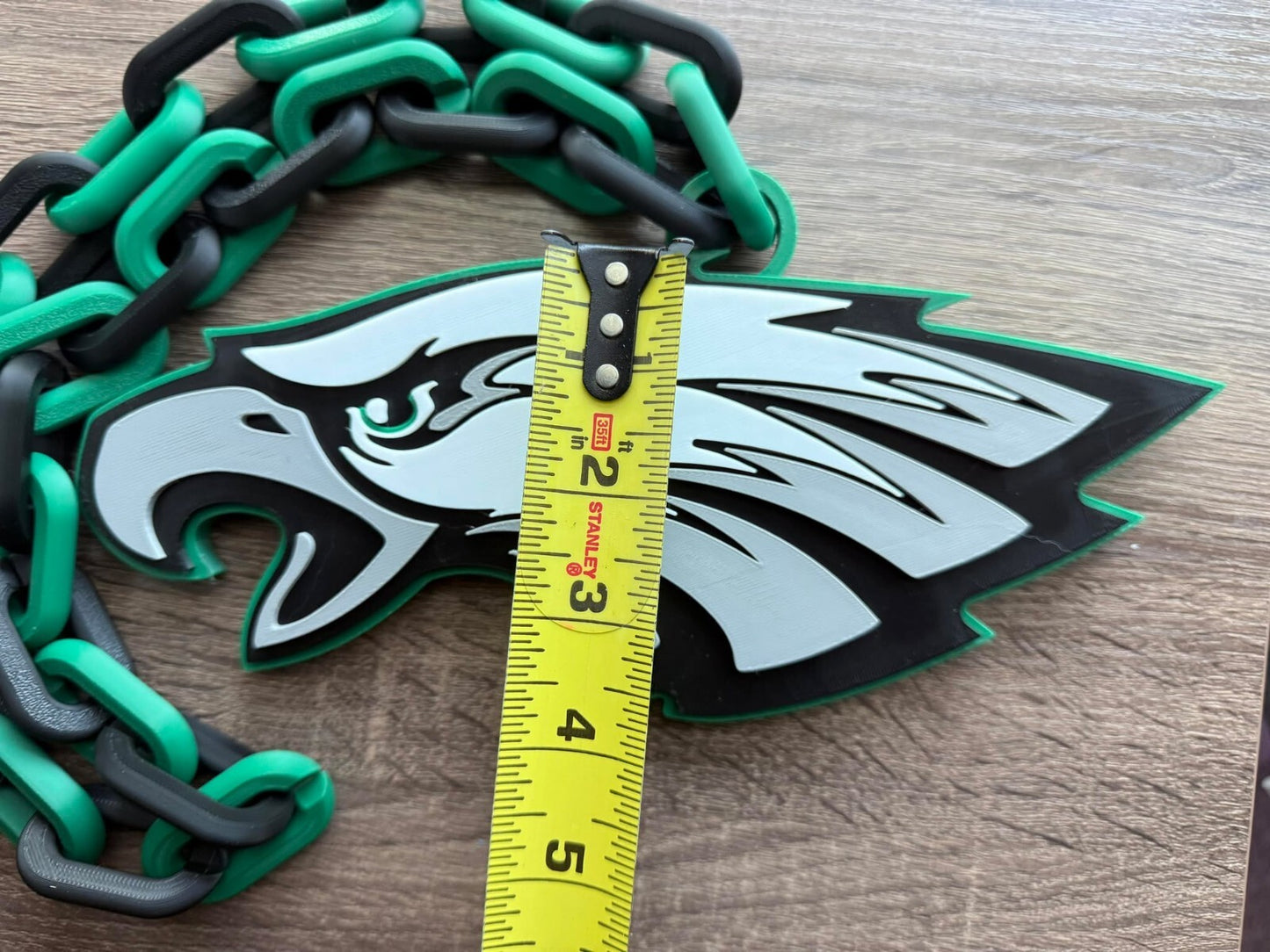 Philadelphia Eagles Oversized Necklace, Pendant