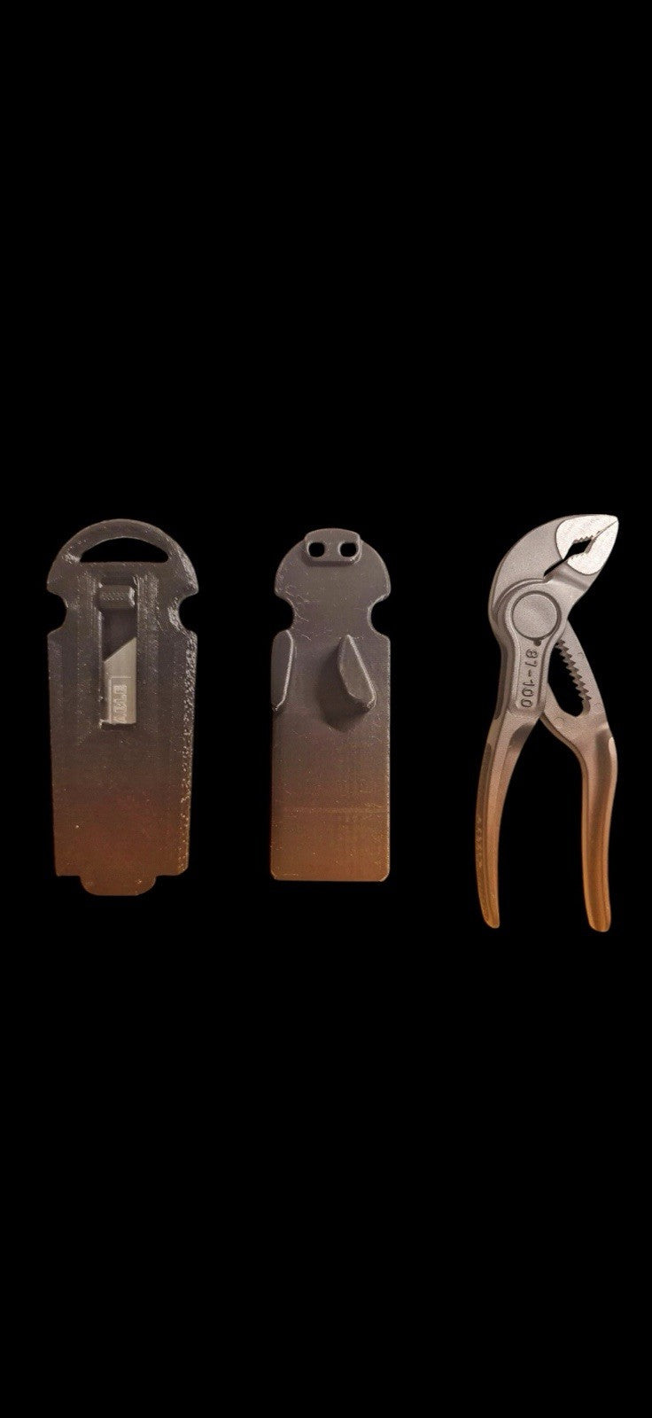 EDC Utility Knife & Knipex Cobra XS Holder