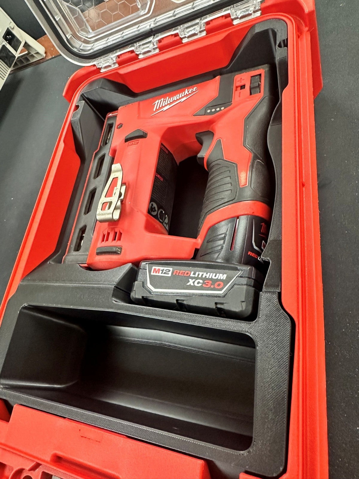 Fits Milwaukee M12 2447-20 Crown Stapler PACKOUT Organizer Insert (Insert Only)