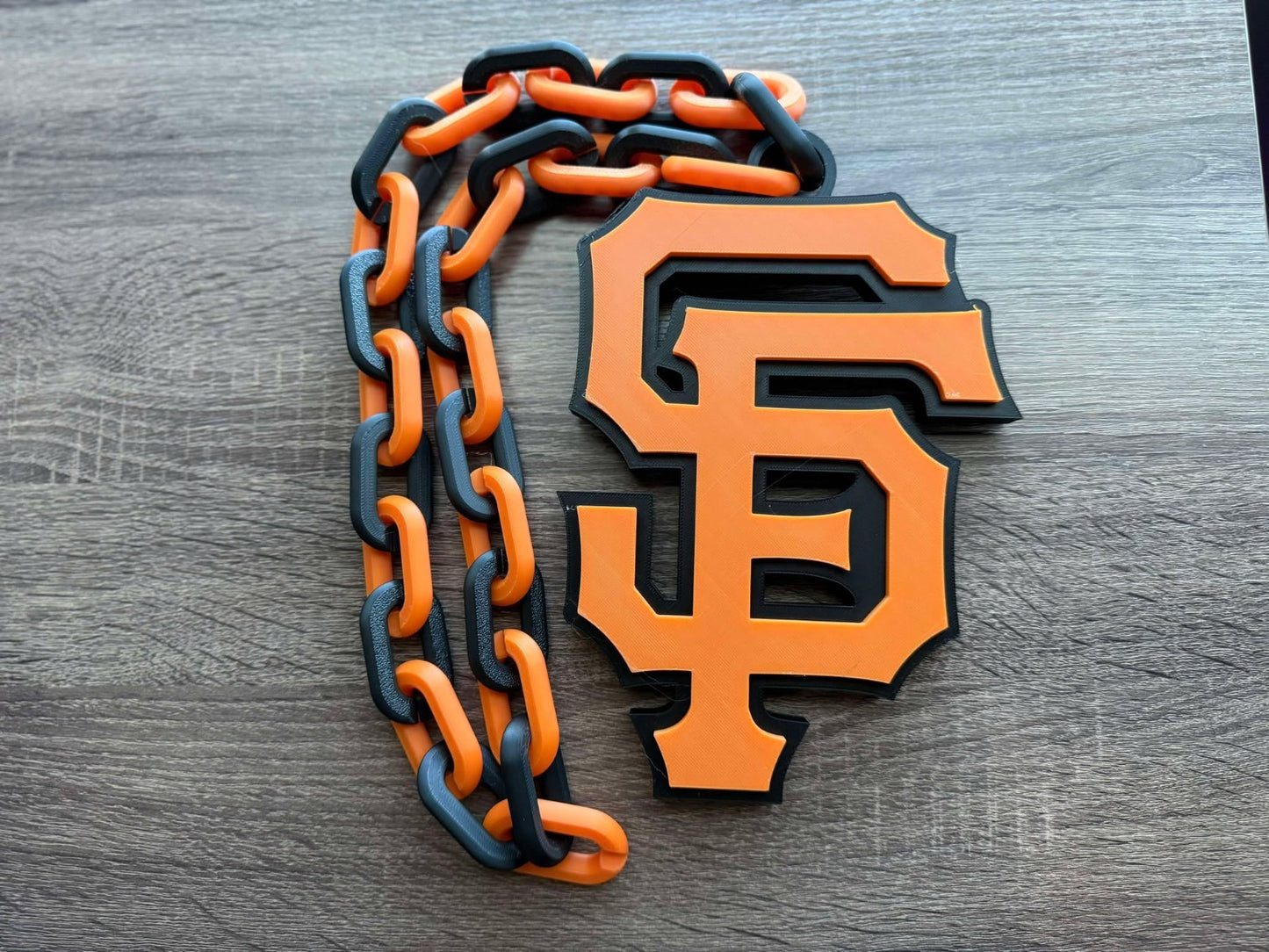San Francisco Giants SF 3D Printed Sports Chain, Hype Chain [Made to Order]