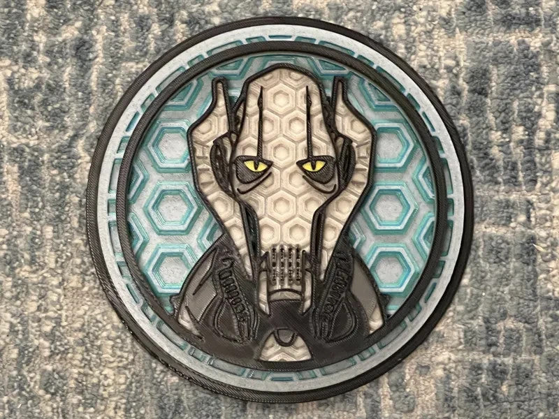 Star Wars Themed Wall Art Or Display 3D printed Dimensional Mosaic