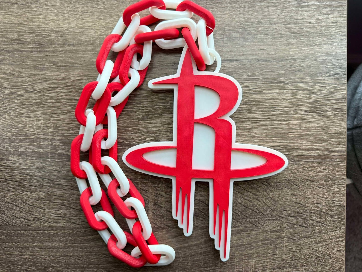 Houston Rockets Oversized Necklace, Hype Chain [Made To Order]