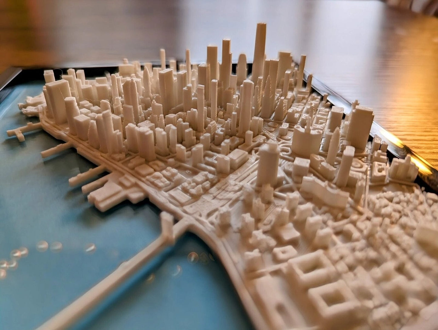 New York City Lower Manhattan USA 3D City Map
