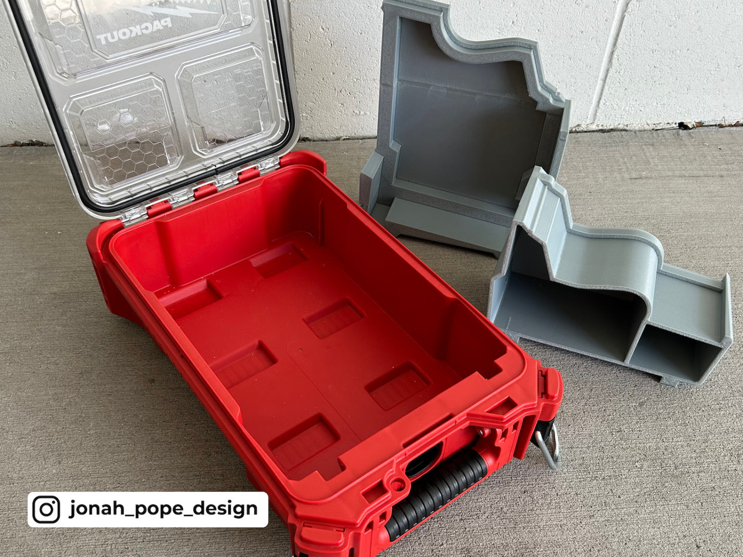 Jonah Pope Insert for Milwaukee Packout & M12 23GA Pin Nailer (Insert Only)