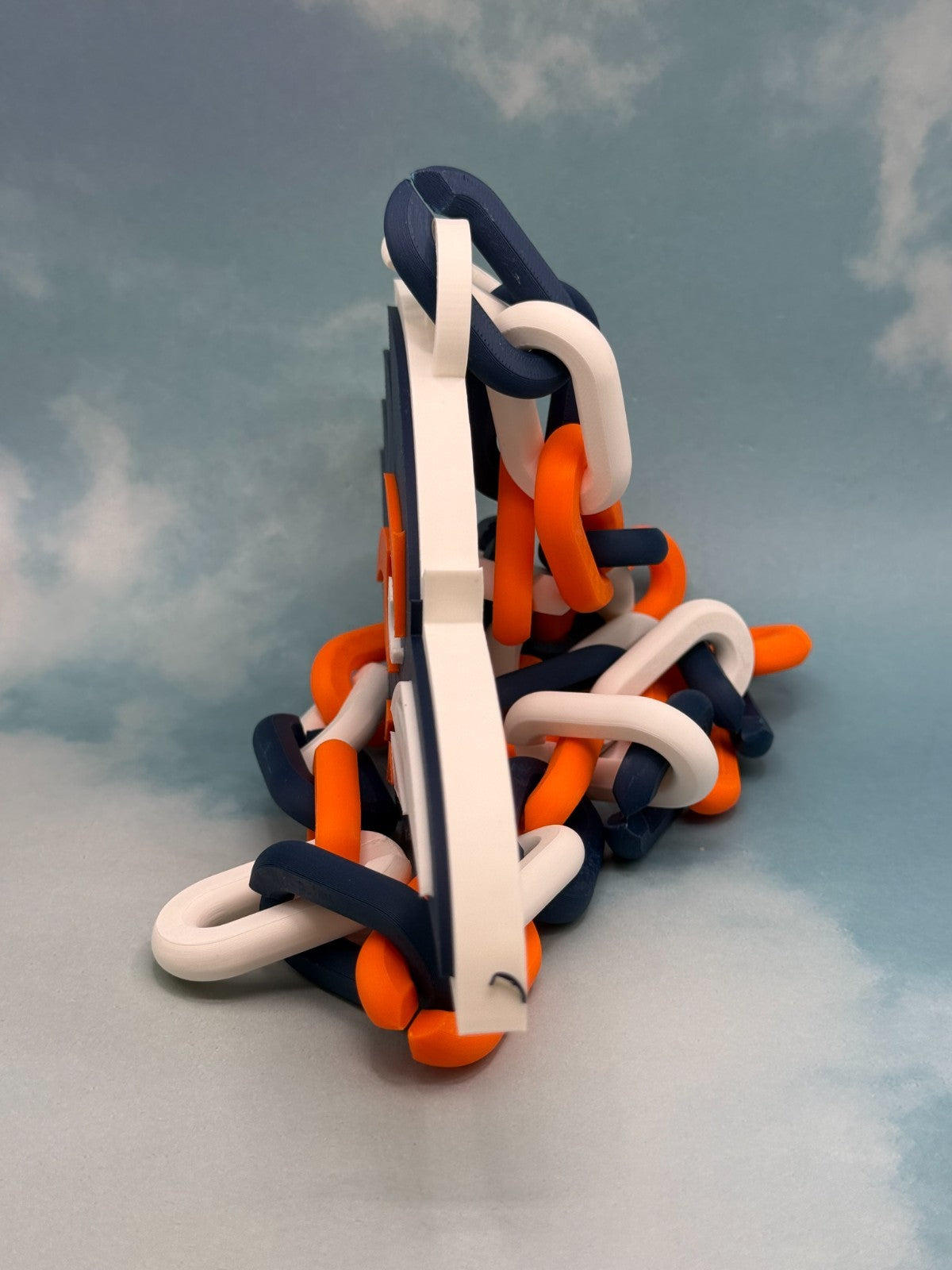 UTSA Roadrunners Oversized Necklace Pendant Handmade 3D Printed