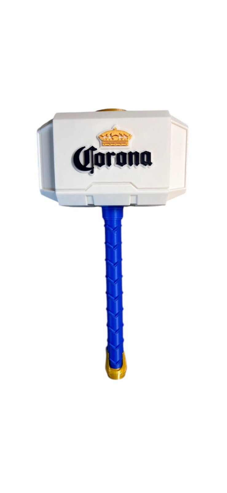 Corona Beer Mjolnir Thor's Hammer. Life Size  3D Printed Fan Art