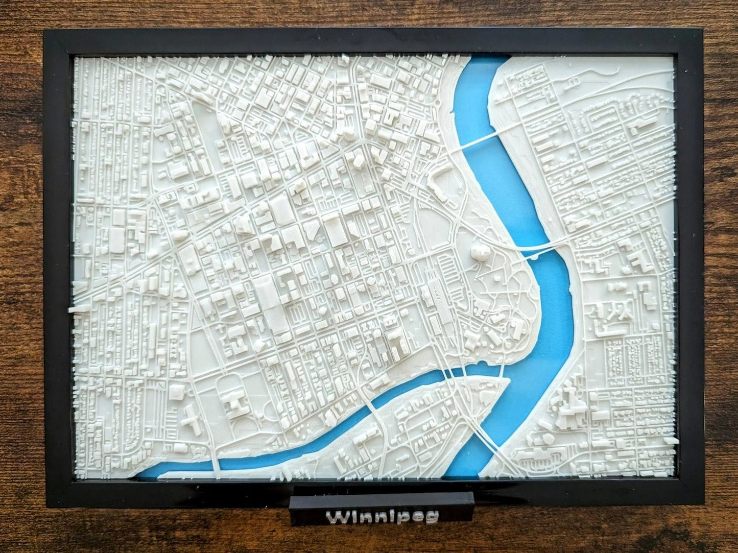 Winnipeg Manitoba City Map