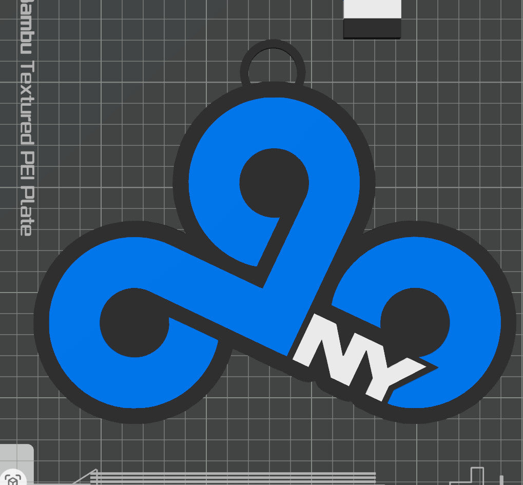 EA New York Cloud 3D printed Hype Chain with 26 Links Per Chain