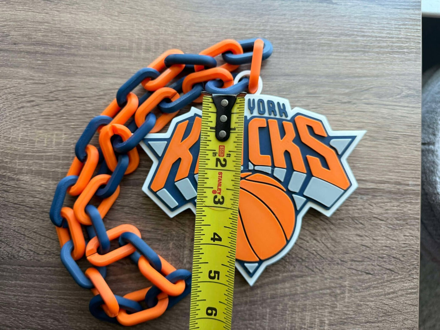 New York Knicks Oversized Necklace, Hype Chain [Made to Order]