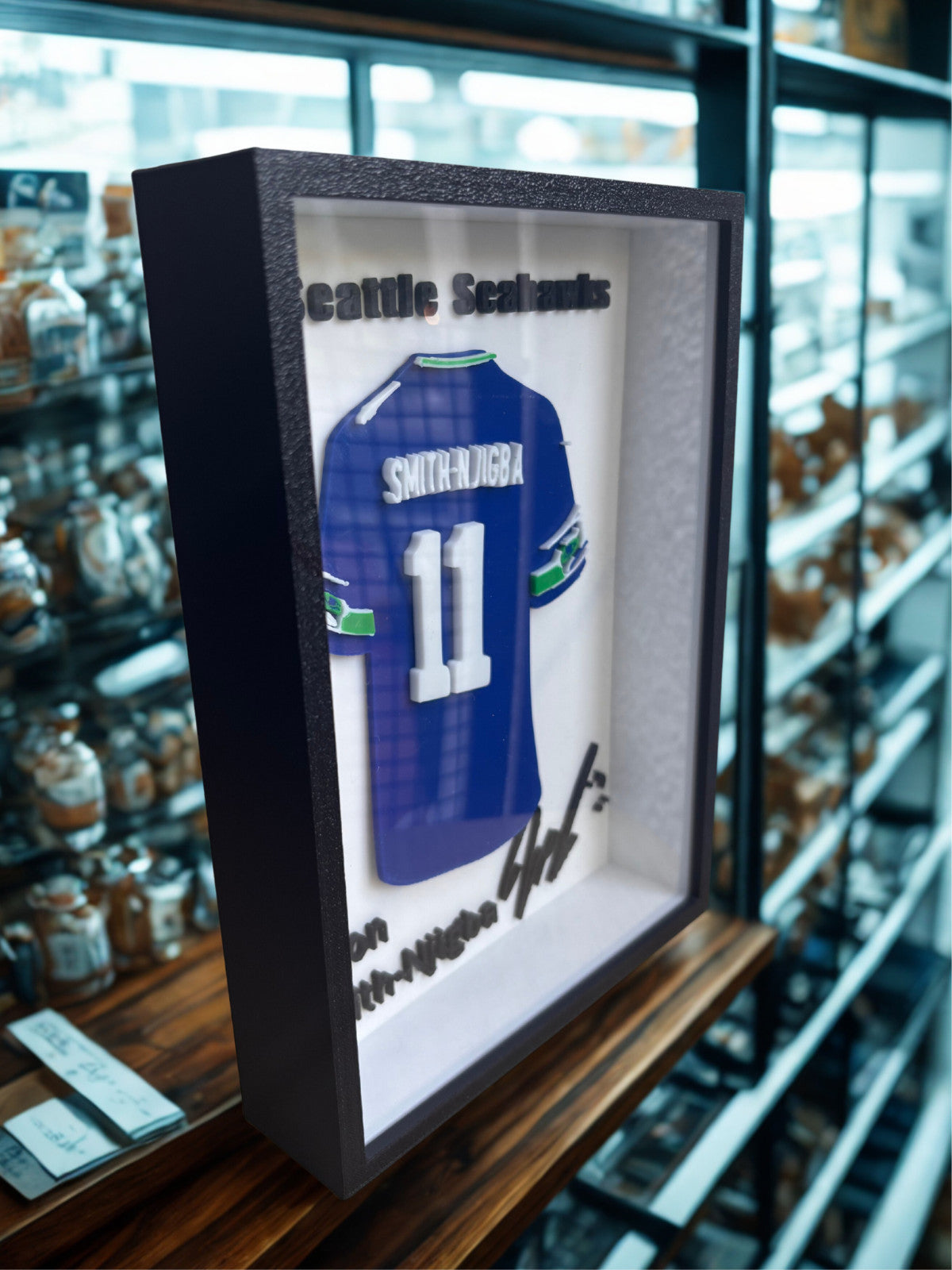 NFL – Jaxon Smith Framed 3D Jersey Display (Collector’s Edition)